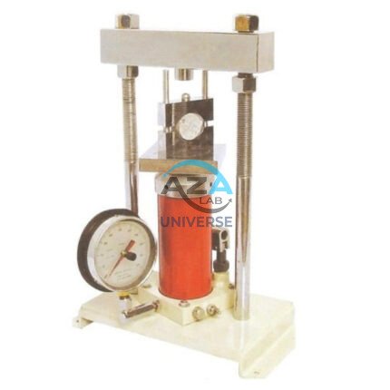 Brazilian Test Apparatus, AZA 1004, indirect tensile strength, rock testing, Brazilian test, Azalab, geotechnical testing, ISRM, ASTM D3967