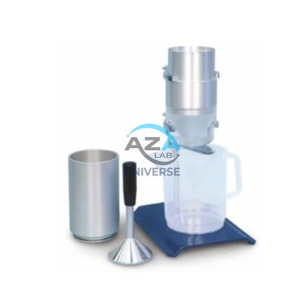 Flow Coefficient Index Apparatus, fine aggregates, Azalab, aggregate testing, IS 2386