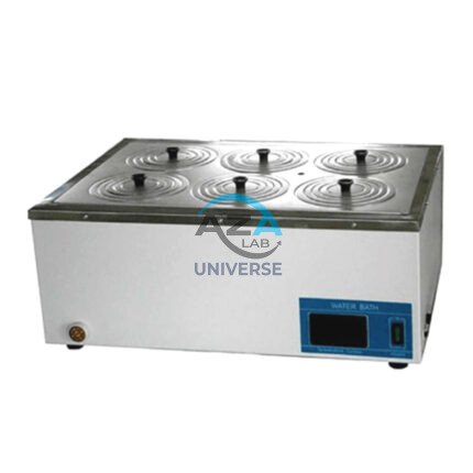 6 Hole Water Bath - AZA 1054 Laboratory Heating Bath