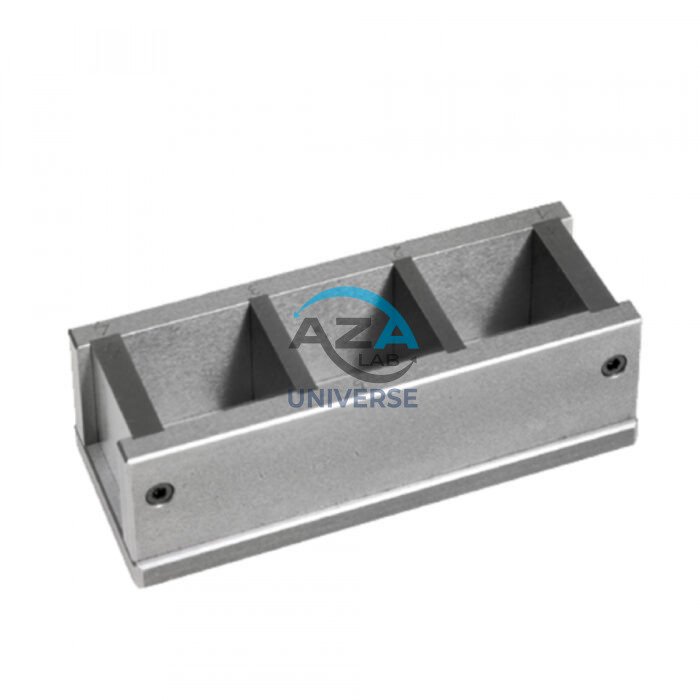 AZA-1156-PLASTIC-CUBE-MOULD-THREE-GANG.jpeg plastic cube mould, three gang mould, cube mould 150mm, concrete testing mould
