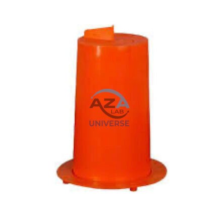 round post hole form, concrete footing mold, construction form, fence post form, reusable post mold