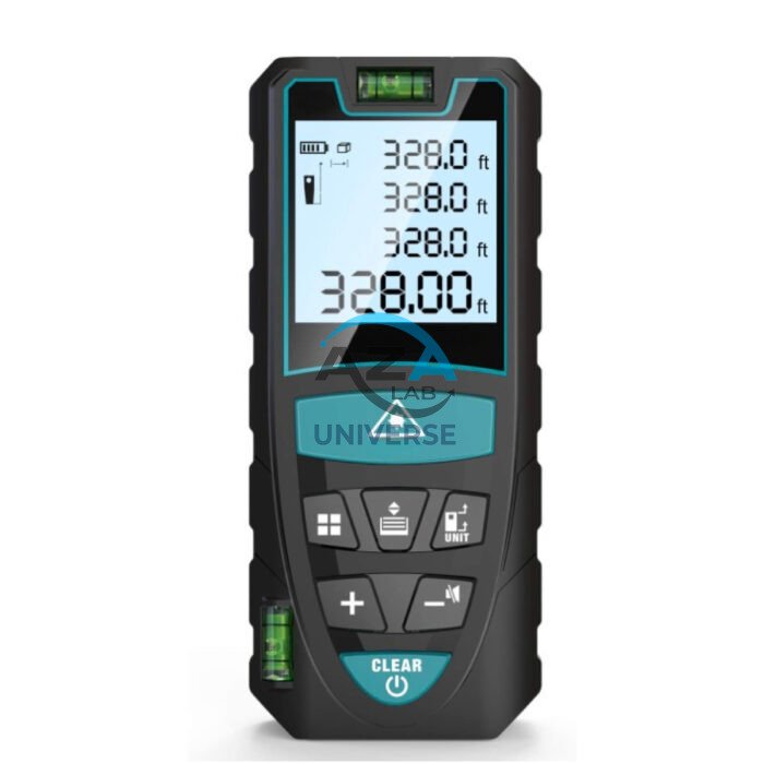 laser distance meter, digital measuring tool, electronic tape measure, construction laser measurer, survey distance tool