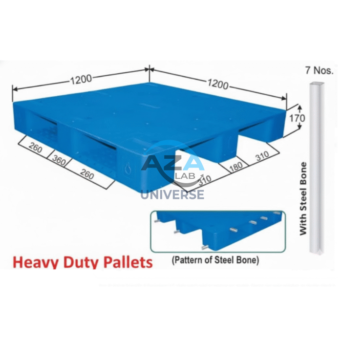 Untitled design - 2025-10-16T155719.577 Heavy Duty Plastic Pallet-AZA 1324 - Image 1