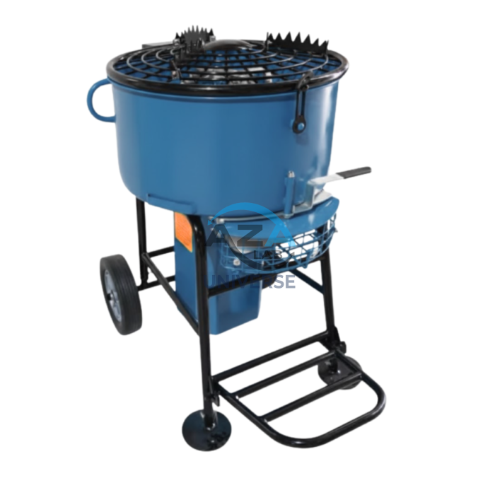 RAL 5017 traffic blue (7) LABOMIX CONCRETE PAN MIXER AZA1118 - Image 1