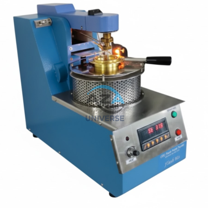 Untitled design - 2025-12-20T173445.030 SEMI AUTOMATED CLEVELAND OPEN CUPFLASH POINT ANALYZER AZA1289 - Image 1