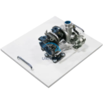 LAB Cut Model of Turbocharger AZA1252