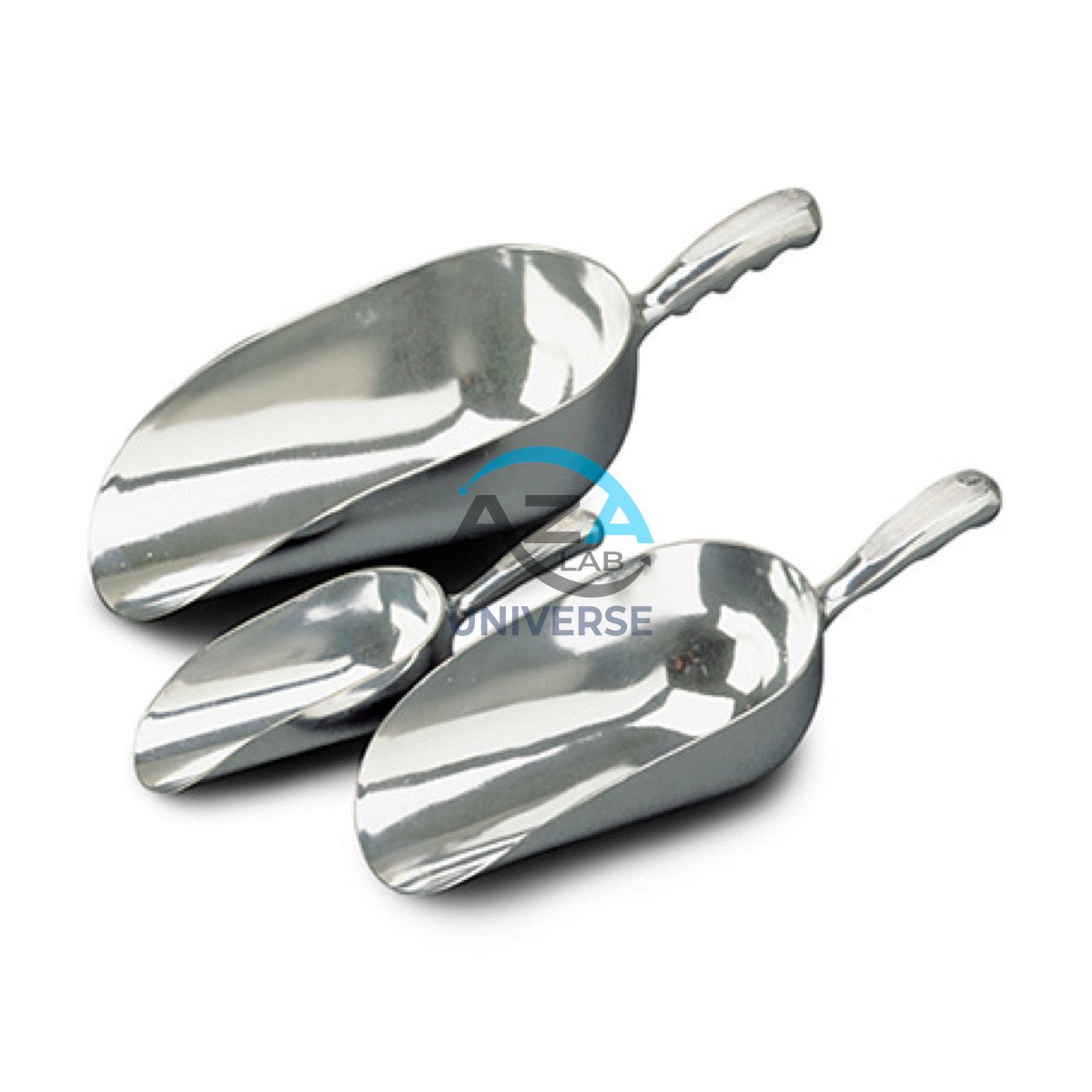 Premium Laboratory Scoops – SS & Aluminum | 325cc to 5L | Azalab