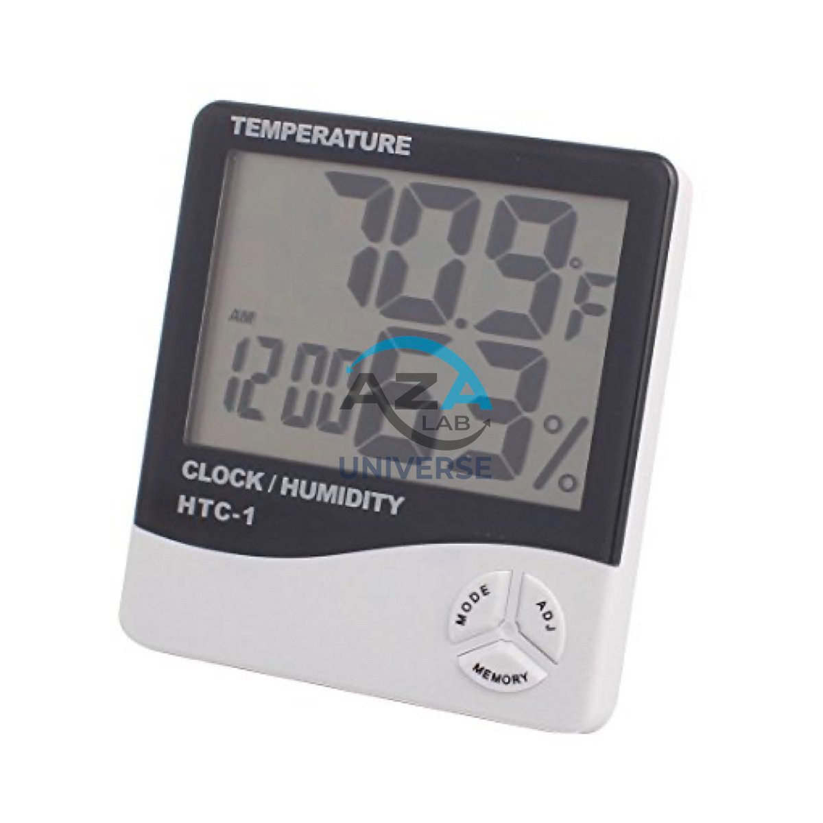 Digital temperature humidity meter for lab and indoor use