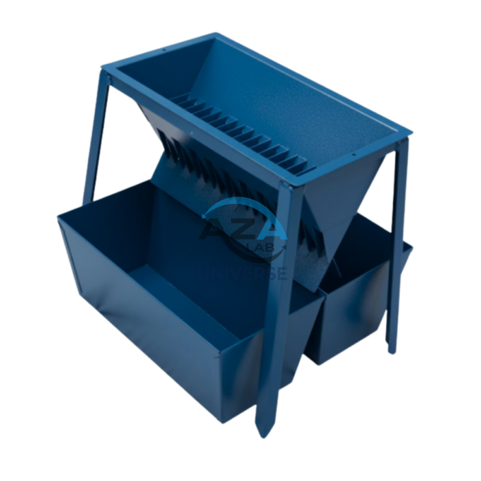 Aggregate Sampling Splitter Riffle Sample Divider – Precise Lab Sample Splitter