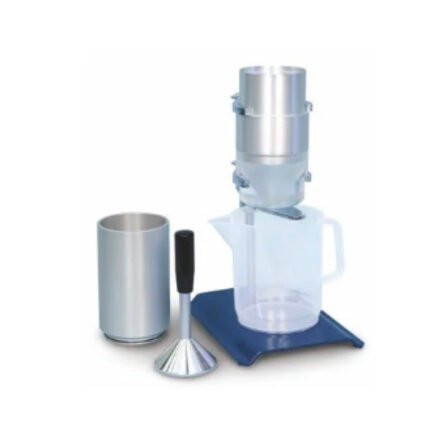 Flow Coefficient Index Apparatus, fine aggregates, Azalab, aggregate testing, IS 2386