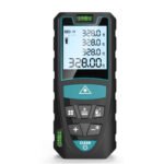 laser distance meter, digital measuring tool, electronic tape measure, construction laser measurer, survey distance tool