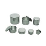 moisture tins, soil sample containers, lab tins