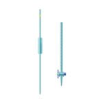 pipette and burettes, lab liquid measuring tools, burette pipette glass, titration lab instruments, chemical dosing tools