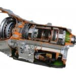 Cut Model of Automatic Transmission System