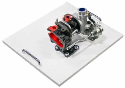 Cut Model of Turbocharger