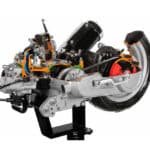 Cut Section Model of Four Stroke Petrol Engine