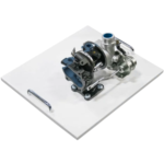 LAB Cut Model of Turbocharger AZA1252
